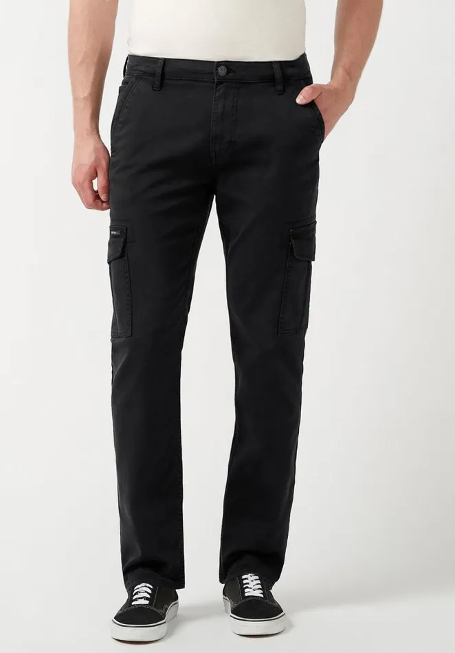 Men Cargo Joe Black Men039s Straight Leg Pants Black Buffalo David Bitton Pants Men Cargo Joe Black Men039s Straight Leg Pants Black Buffalo David Bitton Pants