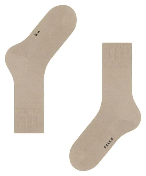 Men ClimaWool Men Socks Pebble Mel FALKE Socks