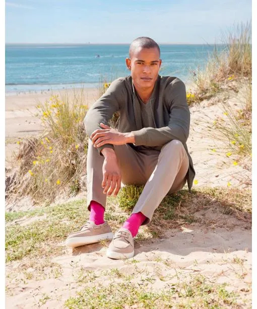Men ClimaWool Men Socks Pebble Mel FALKE Socks