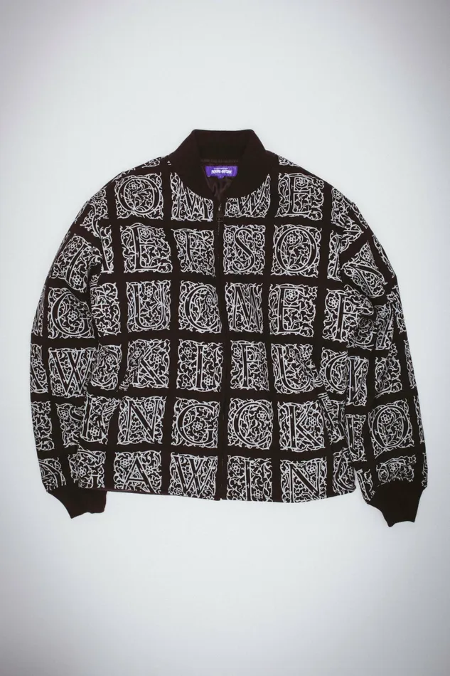 Men Filigree Bomber Jacket Fucking Awesome Jackets