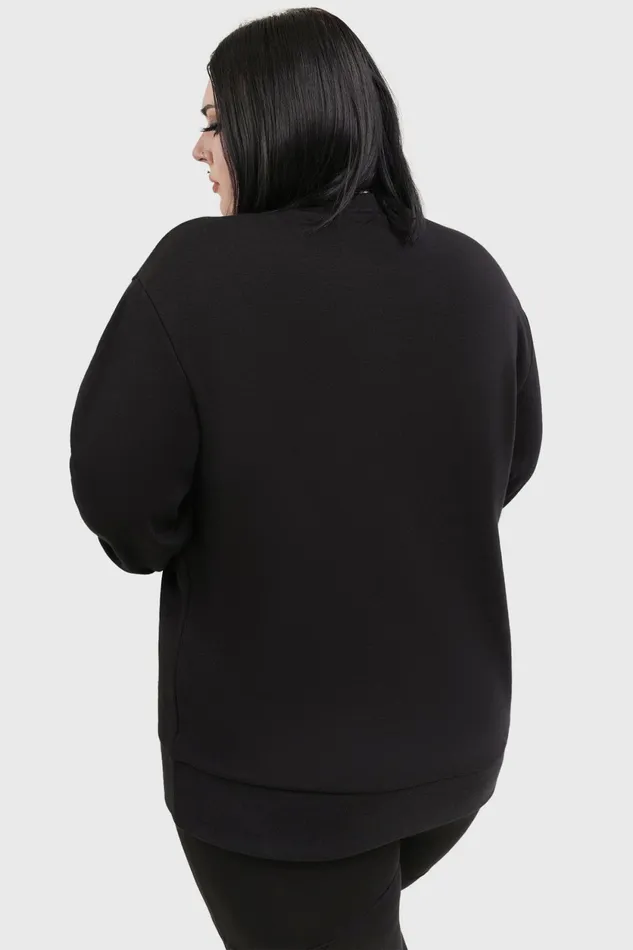Men Graphic Tops Killstar Most Wanted Sweatshirt