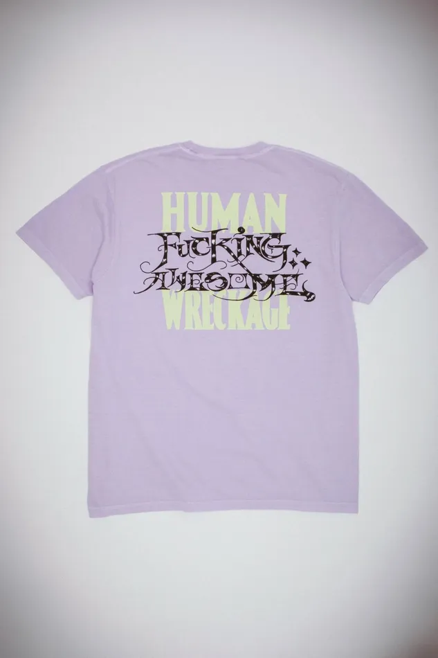Men Human Wreckage Test Print Tee Fucking Awesome Short Sleeve Men Human Wreckage Test Print Tee Fucking Awesome Short Sleeve