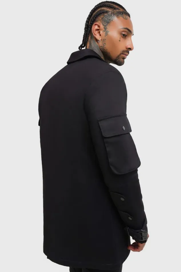 Men Jackets and Coats Killstar Lucid Travels Trench Coat