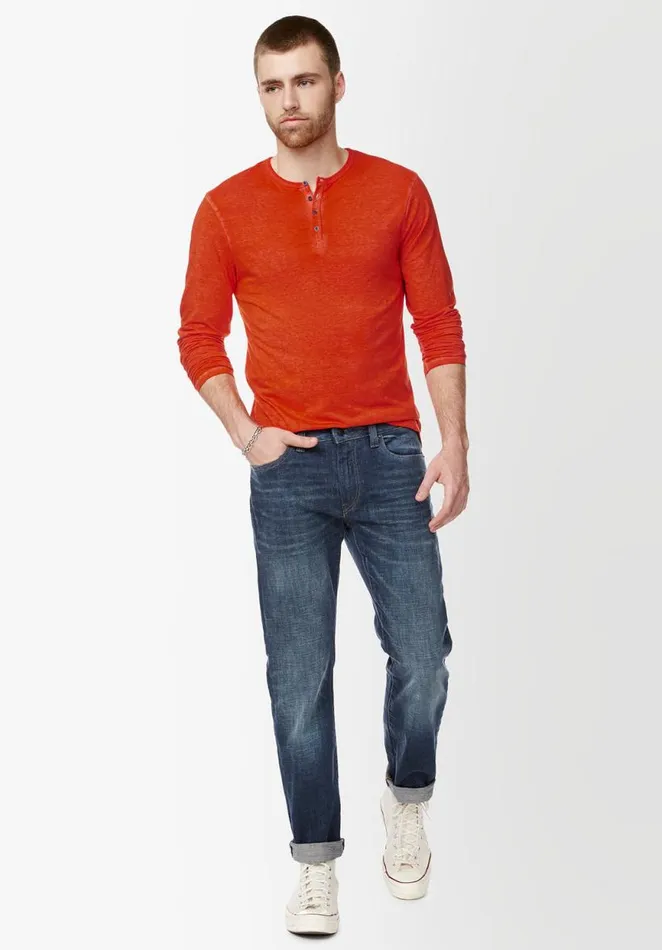 Men Kaduk LongSleeve Mens Redwood Top Redwood Buffalo David Bitton Tops and Tees