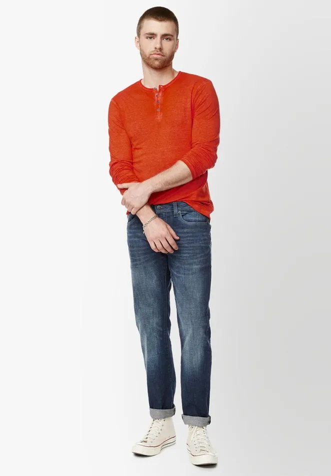 Men Kaduk LongSleeve Mens Redwood Top Redwood Buffalo David Bitton Tops and Tees
