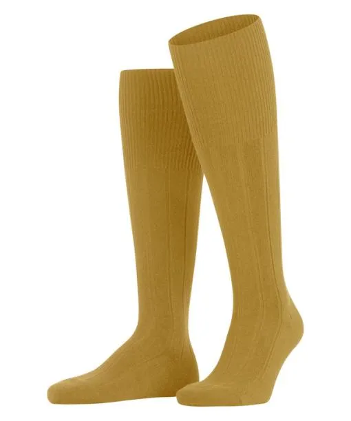 Men Lhasa Rib Men Kneehigh Socks Brass FALKE Knee High Socks