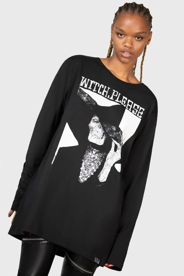 Men Long Sleeves Killstar Wytch Gaze Long Sleeve Top