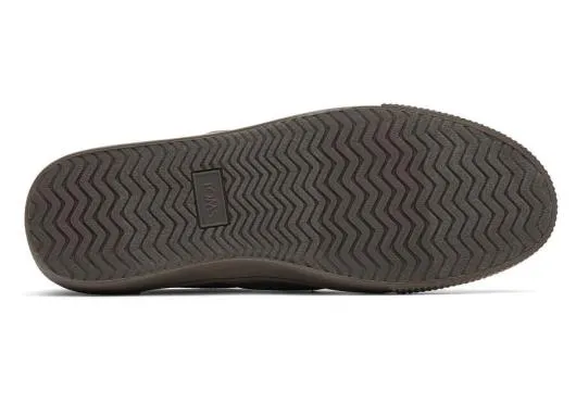 Men MenBaja Graphite Heritage Canvas Slip On Sneaker Smoky Graphite TOMS Exclusives