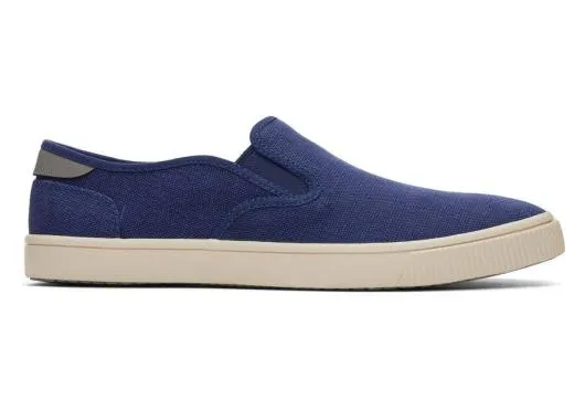 Men MenBaja Moonlight Blue Heritage Canvas Slip On Sneaker Moonlight Blue TOMS Slip Ons Men MenBaja Moonlight Blue Heritage Canvas Slip On Sneaker Moonlight Blue TOMS Slip Ons