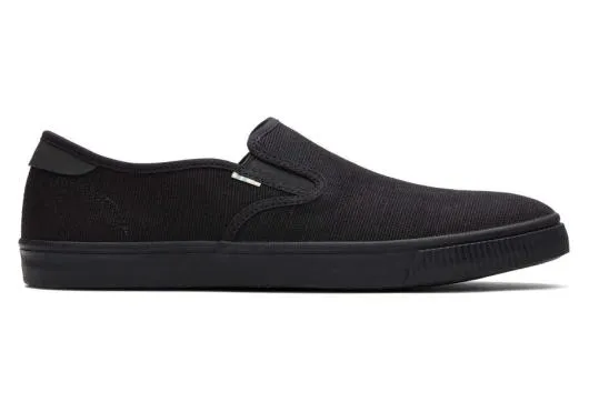 Men MenBaja Slip On Black TOMS Slip Ons