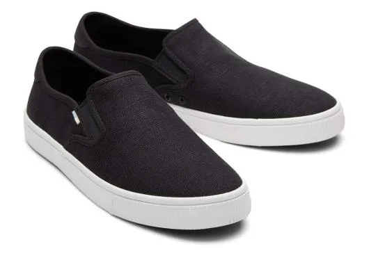 Men MenBaja Slip On Black TOMS Slip Ons