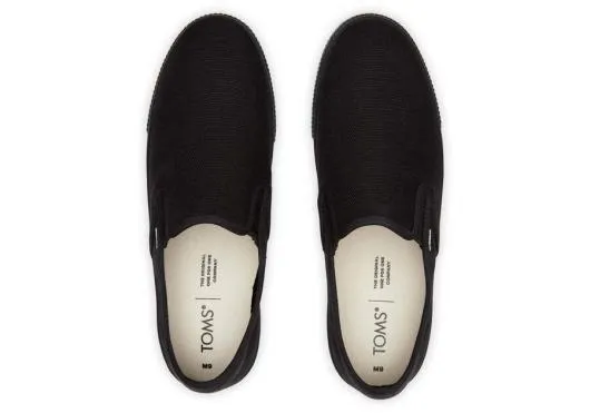 Men MenBaja Slip On Black TOMS Slip Ons