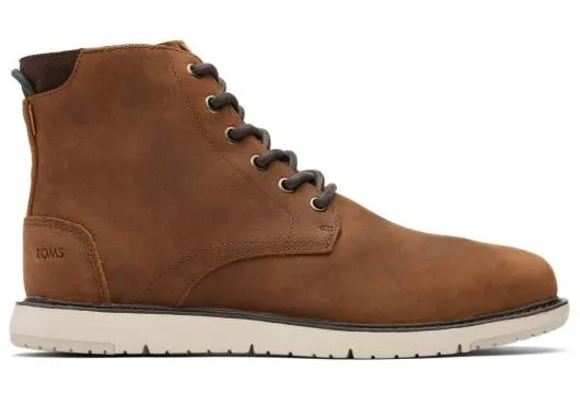 Men MenHillside Boot Water Resistant Topaz Brown TOMS Boots