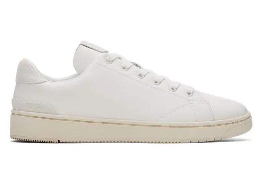 Men MenTRVL LITE Porcelain Leather LaceUp Sneaker Porcelain TOMS Slip Ons