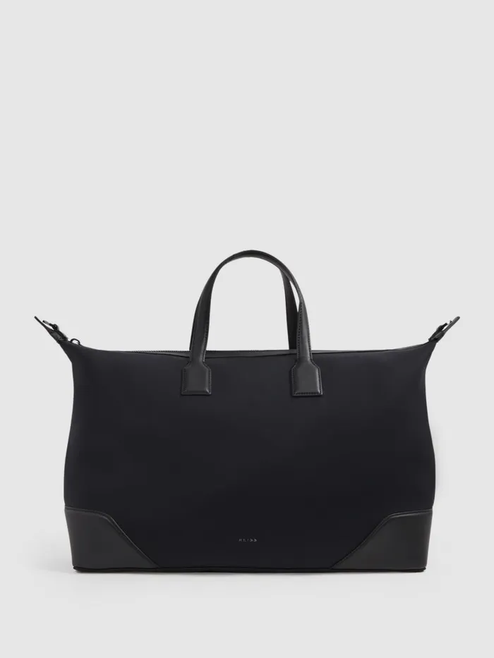 Men Reiss Bags Elliot Neoprene Holdall Dark Navy
