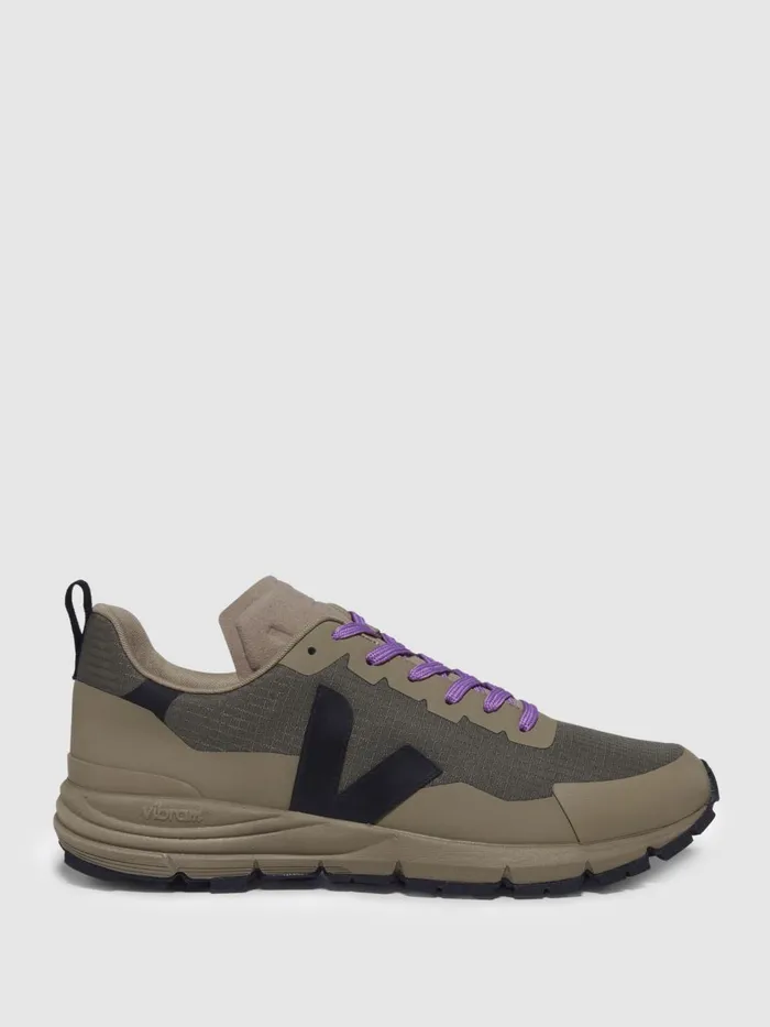 Men Reiss Brands Dekkan Rp Mesh Hiking Trainers Khakiblack