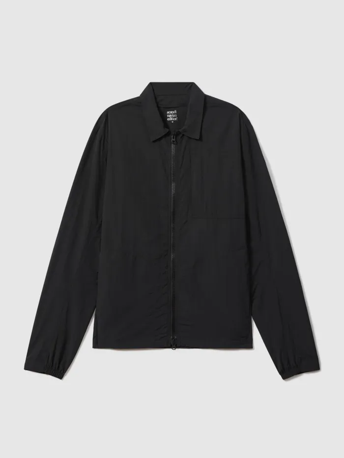 Men Reiss Outerwear and Coats Edition Lightweight Jacket Dark Grey