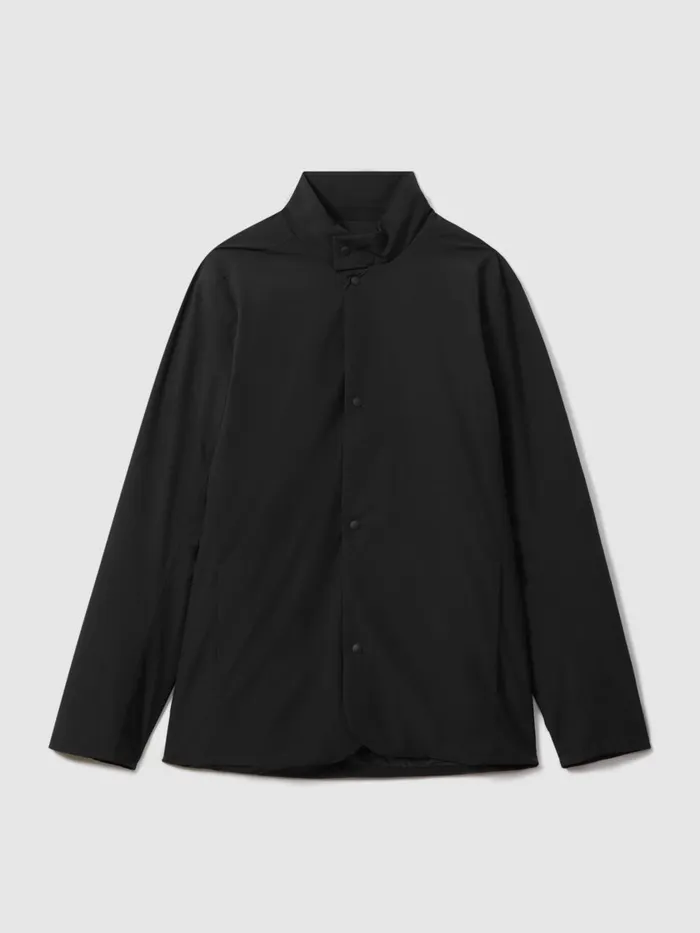 Men Reiss Outerwear and Coats Edition Waterproof Jacket Black