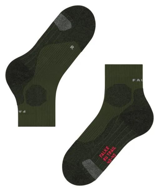 Men RU Trail Grip Men Running Socks Vertigo FALKE Running Socks
