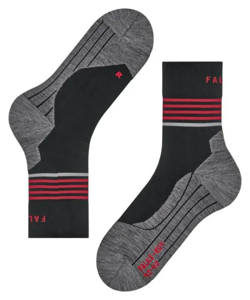 Men RU4 Endurance Reflect Men Running Socks Black FALKE Running Socks