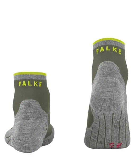 Men RU4 Endurance Short Reflect Men Running Short Sock Herb FALKE Running Socks
