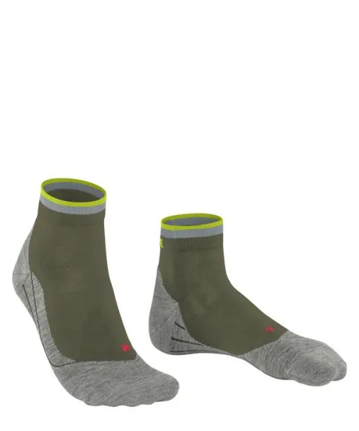 Men RU4 Endurance Short Reflect Men Running Short Sock Herb FALKE Running Socks