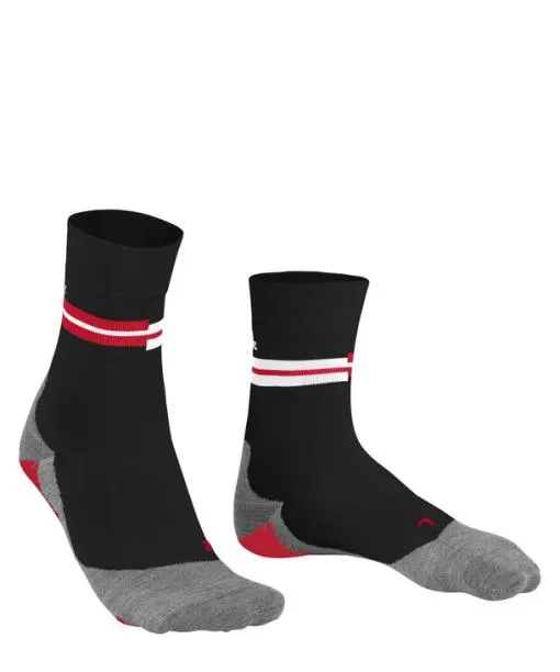 Men RU5 Race Men Running Socks Black FALKE Running Socks