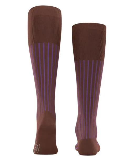 Men Shadow Men Kneehigh Socks Brandy FALKE Knee High Socks