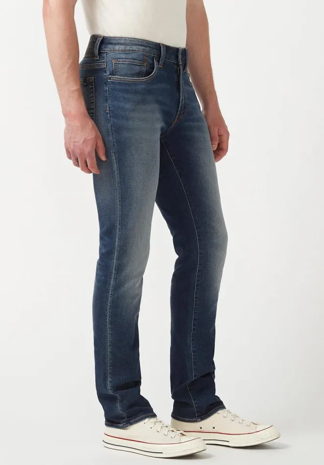 Men Slim Ash Men039s Fleece Jeans Indigo Buffalo David Bitton Slim Ash