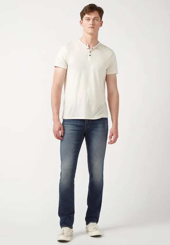 Men Slim Ash Men039s Fleece Jeans Indigo Buffalo David Bitton Slim Ash