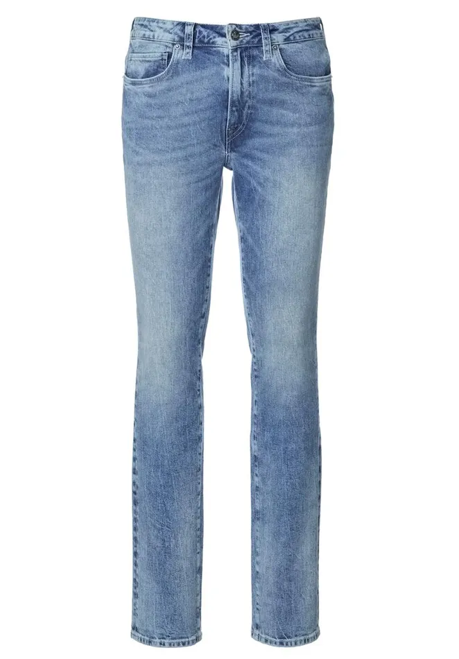 Men Slim Ash Veined and Worked Jeans Indigo Buffalo David Bitton Slim Ash