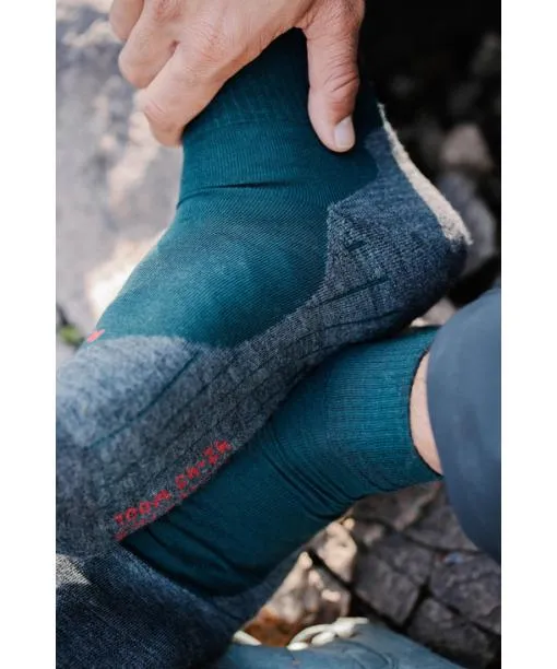 Men TK5 Wander Wool Short Men Trekking Short Sock Light Grey FALKE Hiking Socks