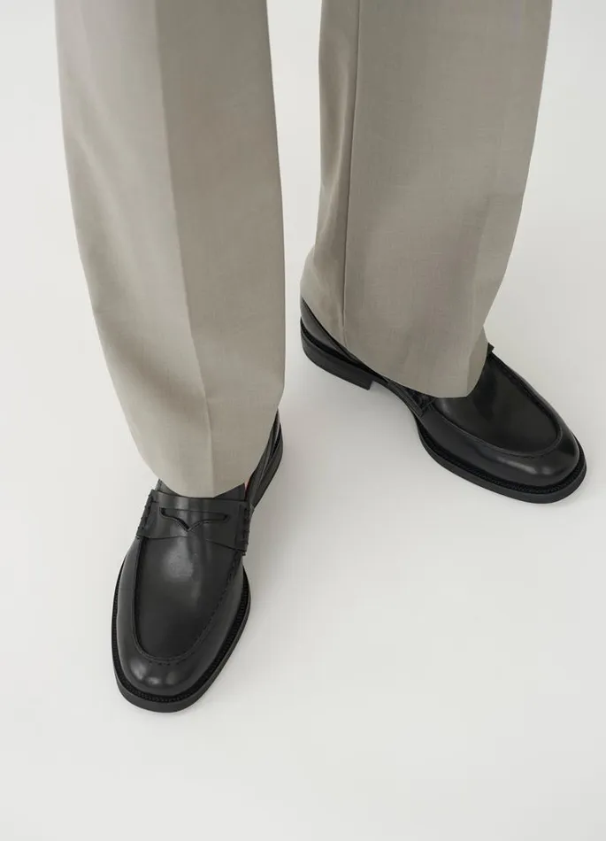 Men Vagabond Loafers MARIO LOAFER Black Leather