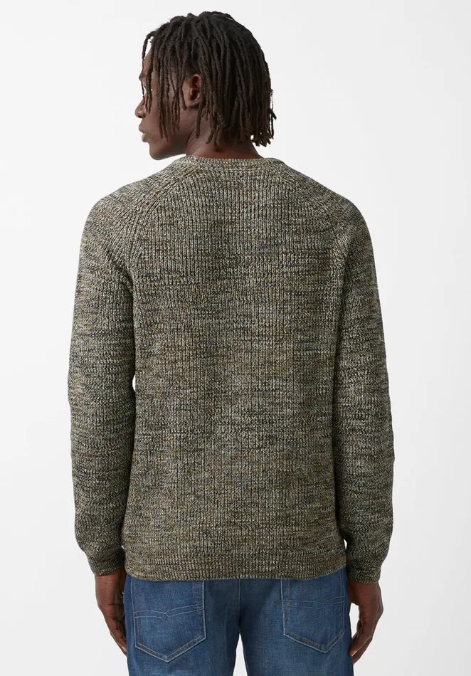Men Walin Green Mens Sweater Army Green Buffalo David Bitton Sweaters