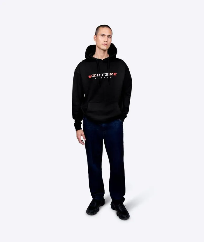 MenWomen SWEATERS and HOODIES Vertere Berlin MOTION HOODIE 8211 BLACK