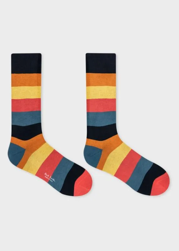 Mens 039Artist Stripe039 Block Socks Three Pack Paul Smith Socks Mens 039Artist Stripe039 Block Socks Three Pack Paul Smith Socks