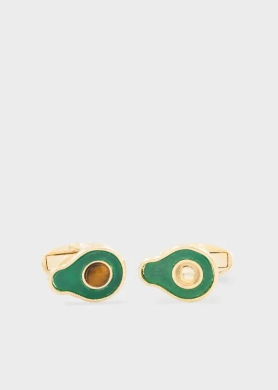 Mens 039Avocado039 Cufflinks Paul Smith Cufflinks