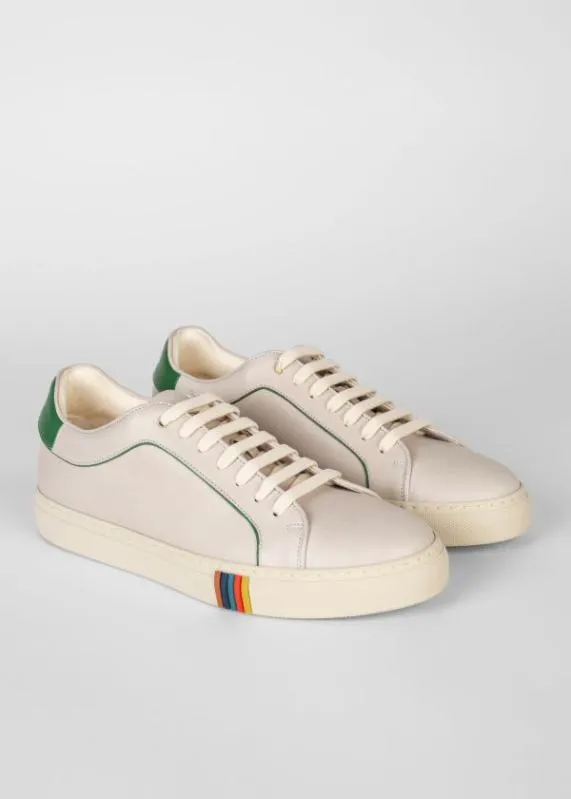 Mens 039Basso039 Sneakers With Green Trim Paul Smith Sneakers Mens 039Basso039 Sneakers With Green Trim Paul Smith Sneakers