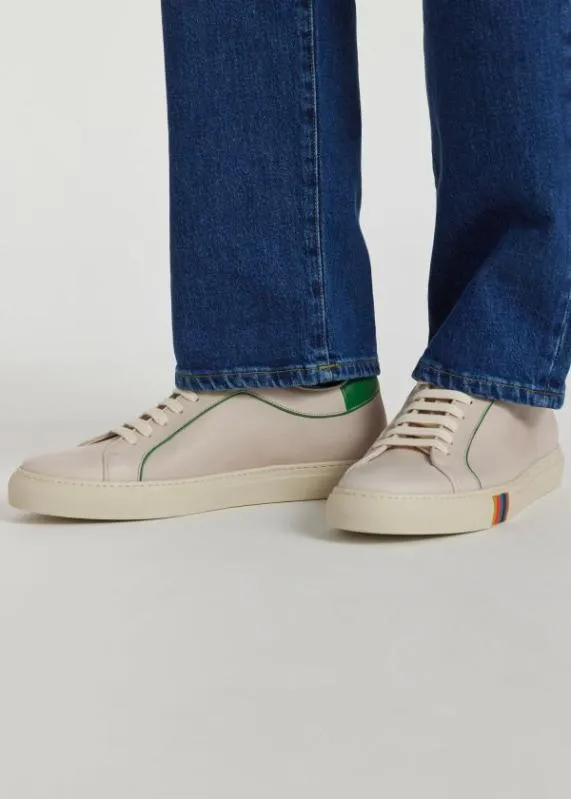 Mens 039Basso039 Sneakers With Green Trim Paul Smith Sneakers Mens 039Basso039 Sneakers With Green Trim Paul Smith Sneakers