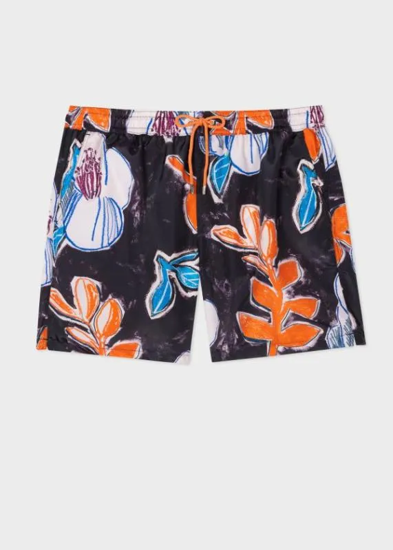 Mens 039Forest039 Long Swim Shorts Paul Smith Swimwear