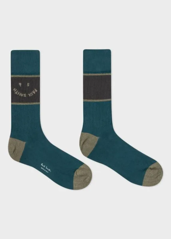 Mens 039PS Happy039 Socks Three Pack Paul Smith Socks Mens 039PS Happy039 Socks Three Pack Paul Smith Socks