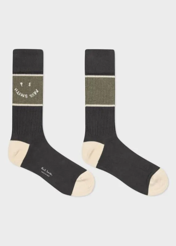Mens 039PS Happy039 Socks Three Pack Paul Smith Socks Mens 039PS Happy039 Socks Three Pack Paul Smith Socks