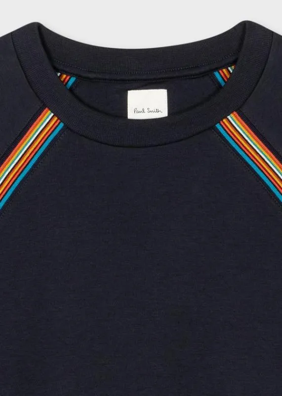 Mens 039Signature Stripe039 Raglan Sweatshirt Paul Smith Sweatshirts and Hoodies Mens 039Signature Stripe039 Raglan Sweatshirt Paul Smith Sweatshirts and Hoodies