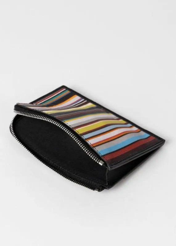 Mens 039Signature Stripe039 ZipAround Wallet Paul Smith Wallets Mens 039Signature Stripe039 ZipAround Wallet Paul Smith Wallets