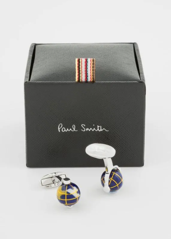 Mens 039Spinning Globe039 Cufflinks Paul Smith Cufflinks Mens 039Spinning Globe039 Cufflinks Paul Smith Cufflinks