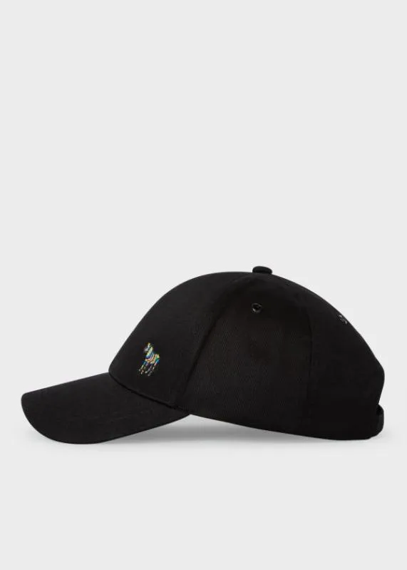 Mens Cotton 039Zebra039 Logo Baseball Cap Paul Smith Hats and Gloves