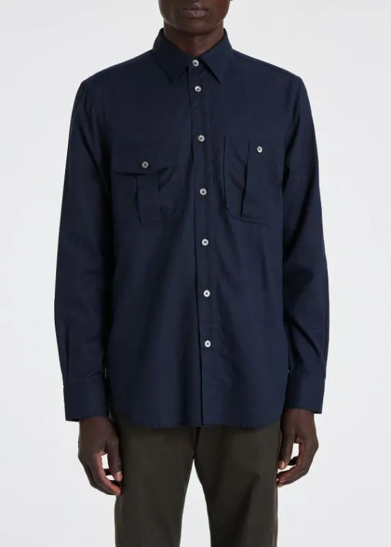 Mens CottonTwill Painter Shirt Paul Smith Shirts Mens CottonTwill Painter Shirt Paul Smith Shirts