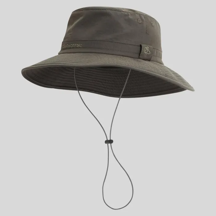 MensEquipment Hats Craghoppers NosiLife Outback Hat II Woodland Green