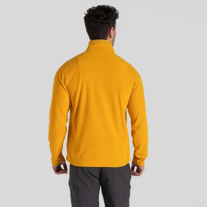 Mens Half Zip Fleece Craghoppers Corey VI Half Zip Fleece Warbler Yellow Mens Half Zip Fleece Craghoppers Corey VI Half Zip Fleece Warbler Yellow