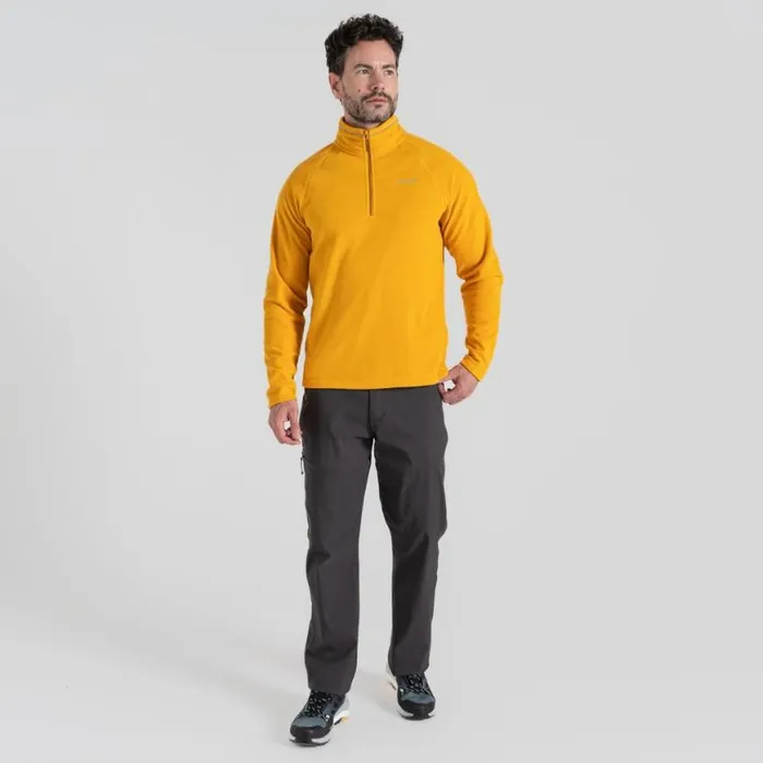 Mens Half Zip Fleece Craghoppers Corey VI Half Zip Fleece Warbler Yellow Mens Half Zip Fleece Craghoppers Corey VI Half Zip Fleece Warbler Yellow
